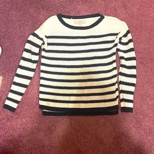 Loft, blue and white, size small